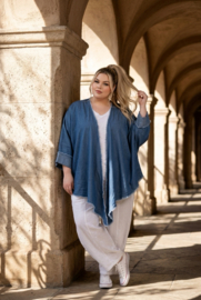 Sissy oversized tencel vest/blazer