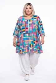 Naveed oversized viscose A-lijn tuniek