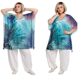 ONE OF A KIND  viscose zomer poncho