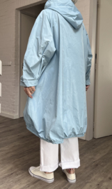 SERANO oversized  tussenjas  waterbestendig met ritssluiting en capuchon /in meerdere kleuren