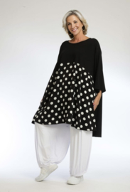 AKH oversized  A-lijn tuniek/jurk stretch