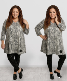 Vincenzo Allocca oversized  A-lijn tuniek/ apart stretch