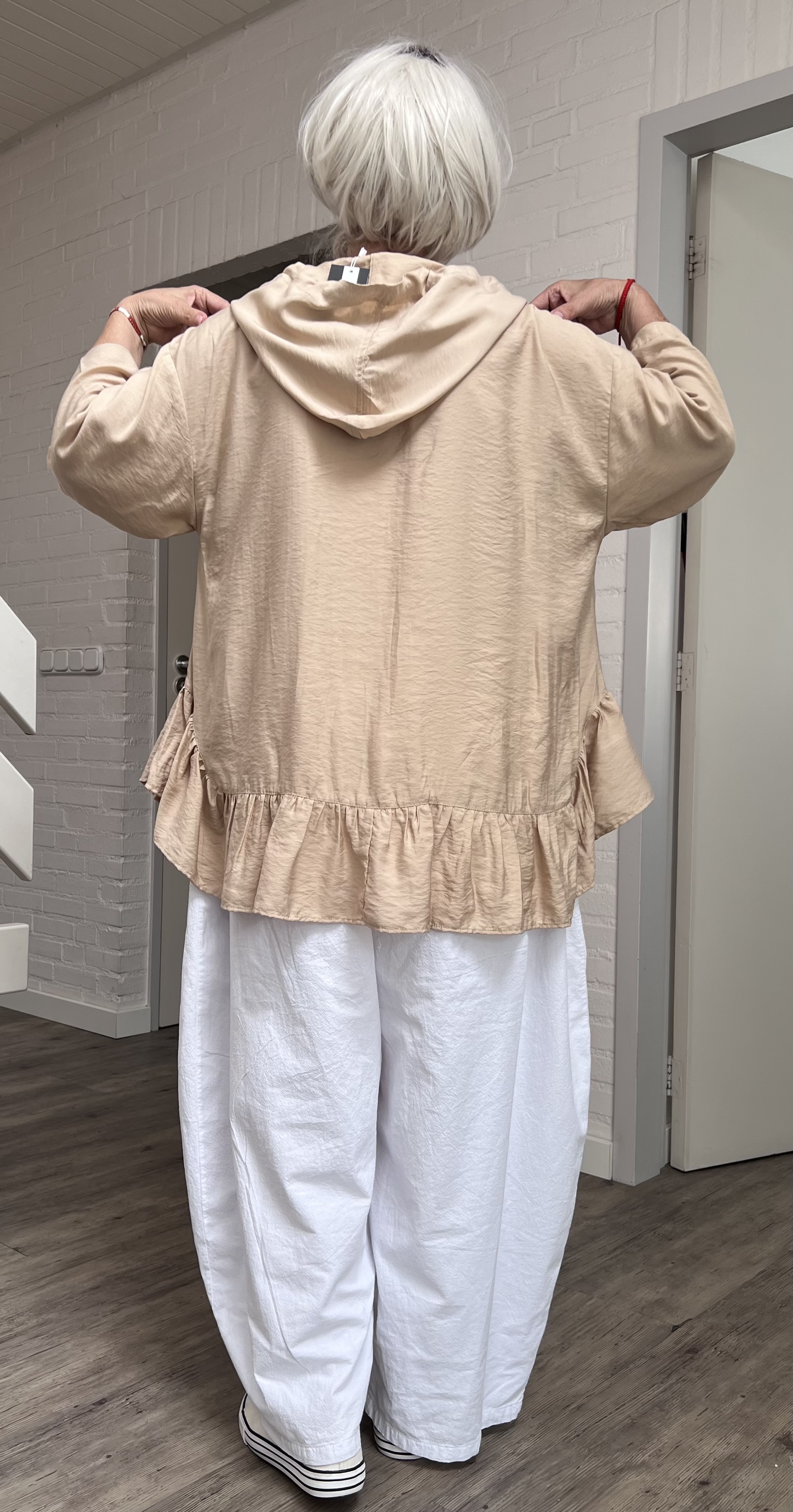 SINNE design.. A- lijn viscose blazer/vest