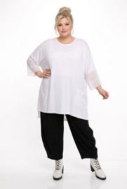 AKH oversized viscose tricot A-lijn tuniek  apart stretch