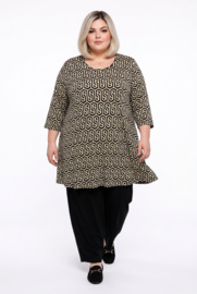 Naveed oversized viscose mix A-lijn tuniek stretch