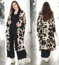 AKH oversized viscose vest/blazer apart stretch