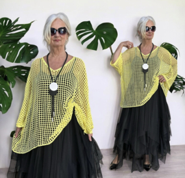 Italia Moda oversized gebreide top stretch/in meerdere kleuren