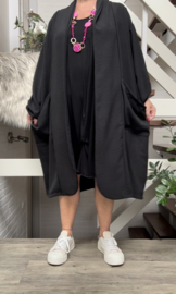 ITALIA oversized viscose vest/in meerdere kleuren