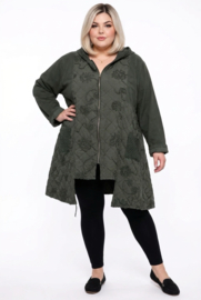 ITALIA MODA oversized katoen fijn corduroy blazer/jas/ apart/in meerdere kleuren