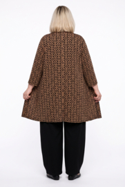Naveed oversized viscose mix A-lijn tuniek stretch