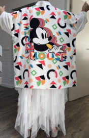 ITALIA oversized viscose blouse/hemd