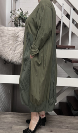 Moonshine katoen tricot A-lijn tuniek stretch apart