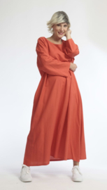 AKH oversized viscose/linnen jurk apart