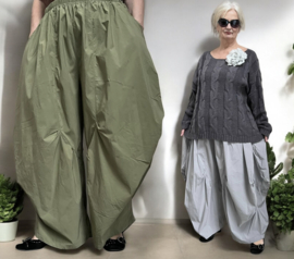 Moonshine viscose ballonbroek apart stretch /in meerdere kleuren