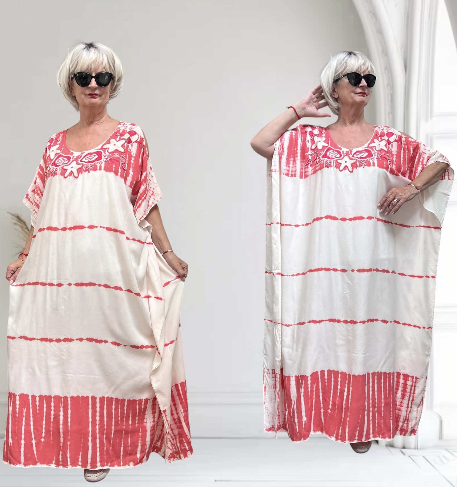 Siya  viscose  zomer jurk/kaftan