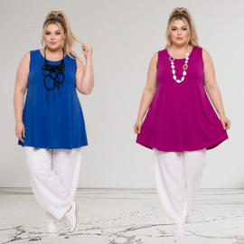 ITALIA oversized kanten top/tuniek /stretch /in meerdere kleuren