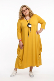 New Jersey viscose ballon jurk stretch