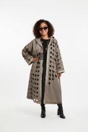 H-4 de modieuze kleuring katoen jas/blazer/vest//apart