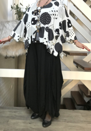 Moonshine jersey katoen ballonbroek apart zwart