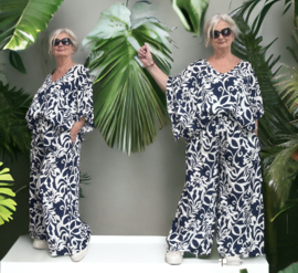 ITALIA oversized viscose blouse/ tuniek + broek apart/in meerdere kleuren