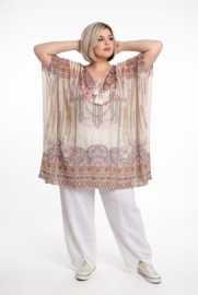 ONE OF A KIND  viscose zomer poncho/tuniek