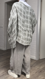Vincenzo Allocca oversized linnen top/tuniek apart