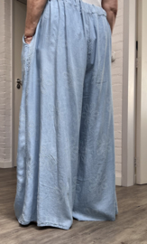 Moonshine jeans tencel wijde broek apart