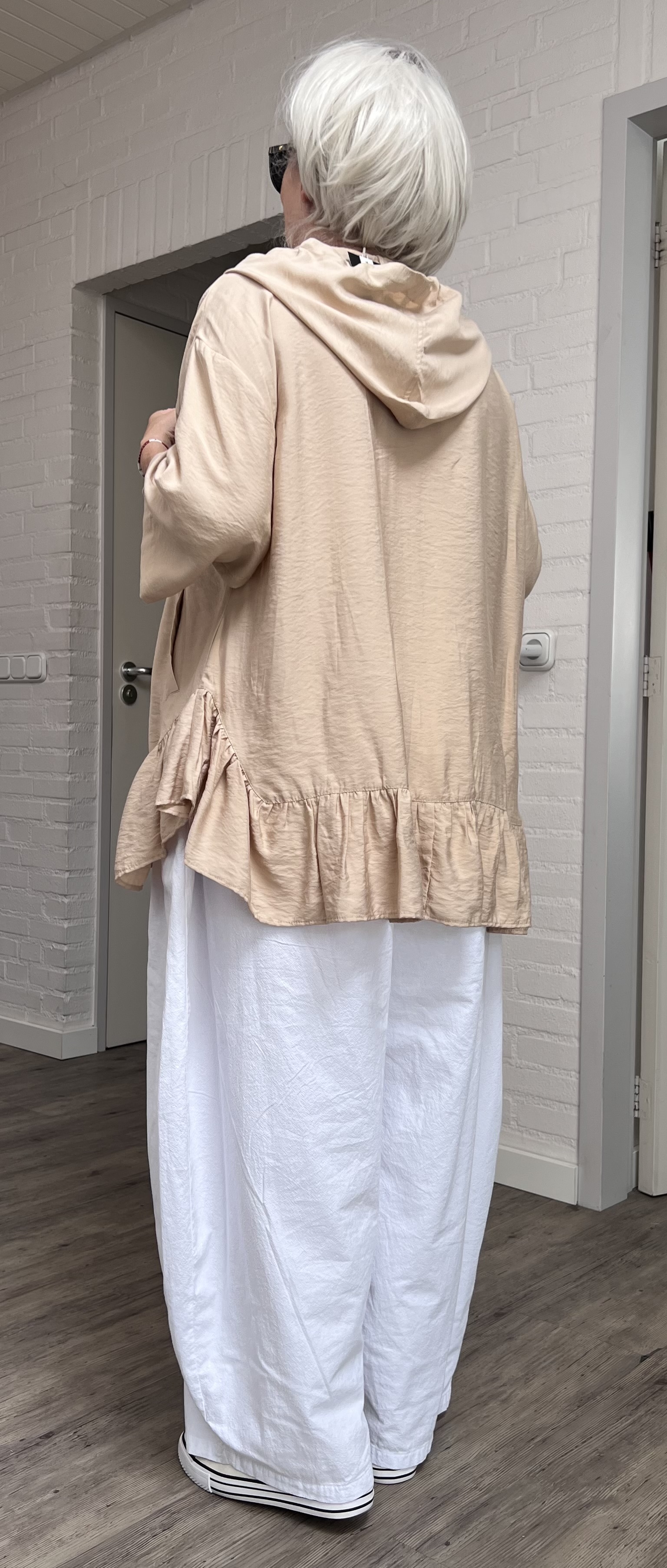 SINNE design.. A- lijn viscose blazer/vest