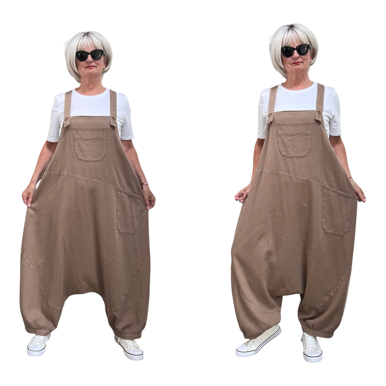 KEKOO design katoen overall