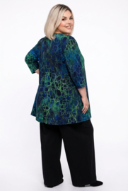 Naveed oversized viscose mix A-lijn tuniek stretch