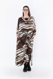 AKH oversized viscose mix jurk stretch