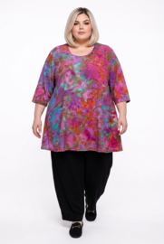 Naveed oversized viscose mix A-lijn tuniek stretch