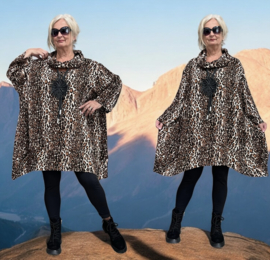 Vincenzo Allocca oversized viscose  A-lijn tuniek apart 