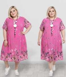 ITALIA MODA viscose A-lijn jurk