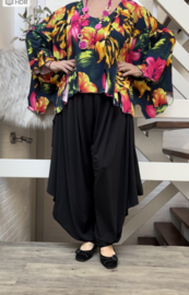 Naveed  oversized viscose jersey top/stretch