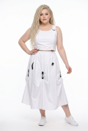 Vincenzo Allocca  oversized katoen rok