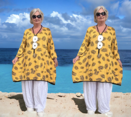 New Jersey viscose A-lijn jurk/tuniek stretch