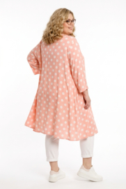 AKH oversized viscose A-lijn blazer/vest