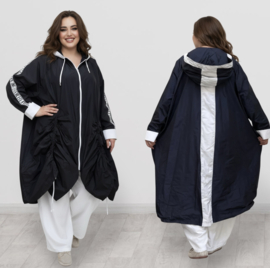 Zedd Plus oversized waterbestendig tussenjas/in meerdere kleuren