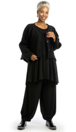 AKH oversized A-lijn blazer/vest apart stretch/in meerdere kleuren