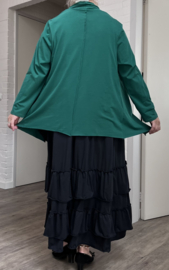 ITALIA  oversized katoen jersey tricot vest/blazer  stretch/in meerdere kleuren