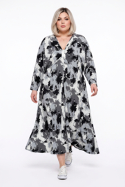 ITALIA MODA  viscose A-lijn jurk /stretch