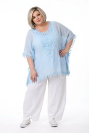 ITALIA MODA oversized katoen  tuniek/poncho