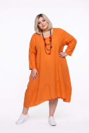ITALIA Moda oversized viscose A-lijn jurk /in meerdere kleuren