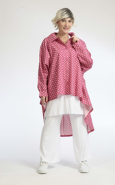 AKH oversized katoen A-lijn hemd/blazer/tuniek apart