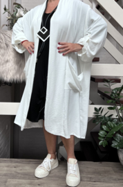 ITALIA oversized viscose vest/in meerdere kleuren