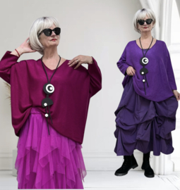 Moonshine oversized  viscose mix gebreide top /in meerdere kleuren