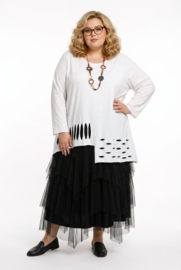 Moonshine oversized  katoen tricot tuniek apart stretch