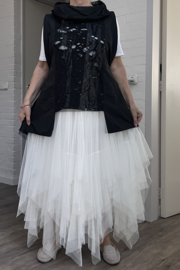 Vincenzo Allocca oversized katoen A-lijn tuniek /aparte/stretch