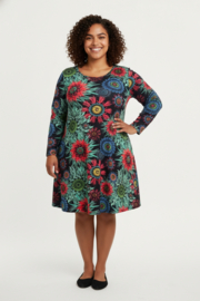 New Jersey viscose A-lijn jurk/tuniek / stretch